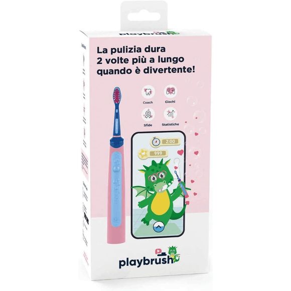Playbrush Smart Sonic Kids Electric Toothbrush - Interactive Oral Care for Child - Picture 2 of 3